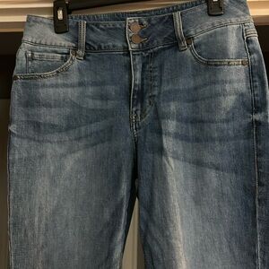 Cabi hi-low crop jeans! Size 8. So cute!!!